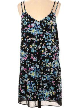 Vintage Forever 21 Colorful Floral Strappy Dress - EUC
